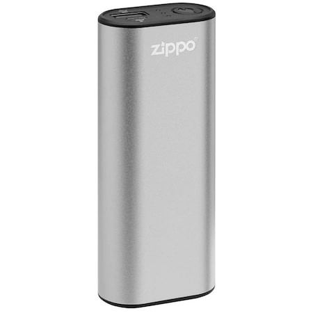Zippo 2024 Zippo Outdoor 6 Hour Rechargeable Hand Warmer Silver, Chrome,  ZIP-40608
